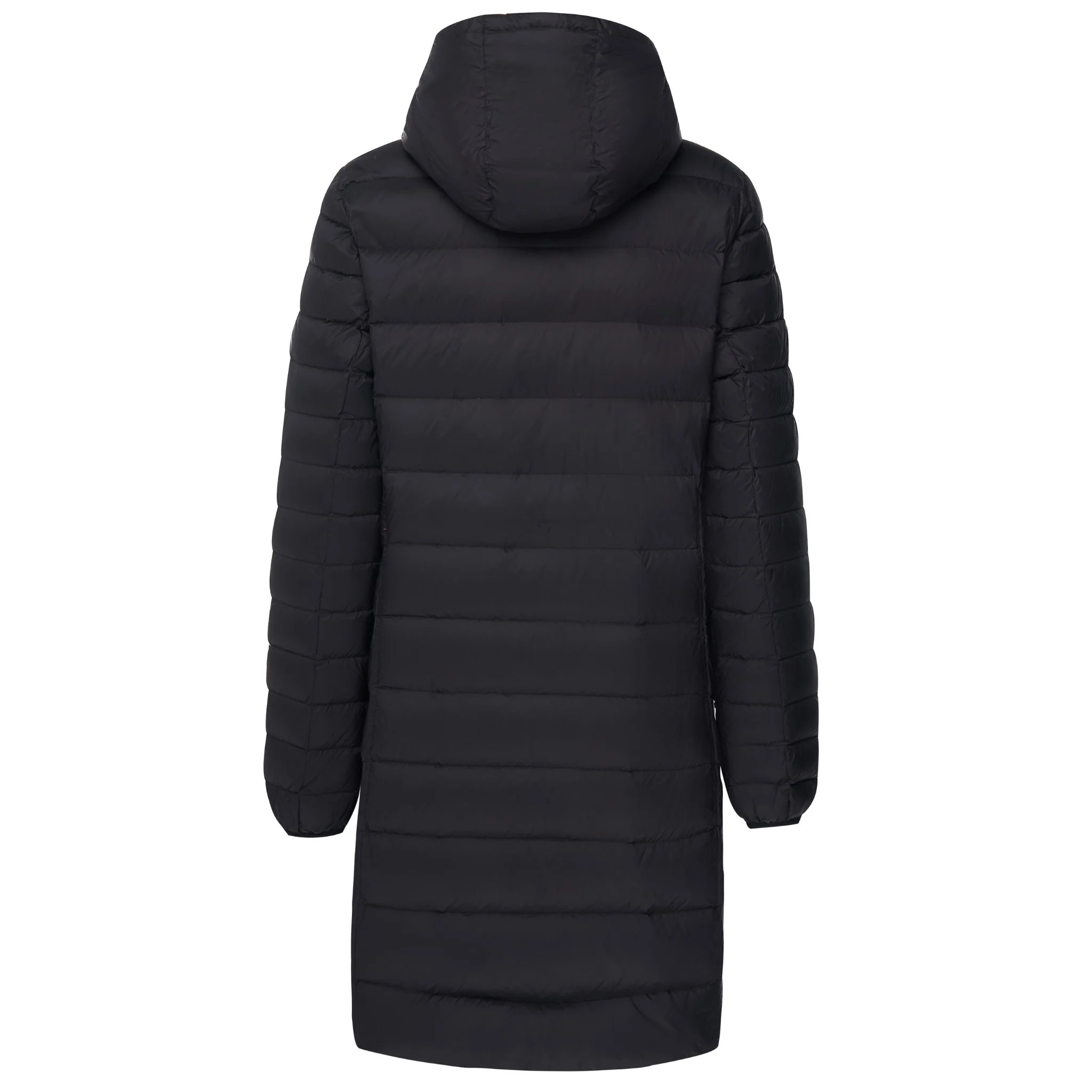 Arnie Reversible Puffer Down Coat - Black/Rose Violet - Image 4