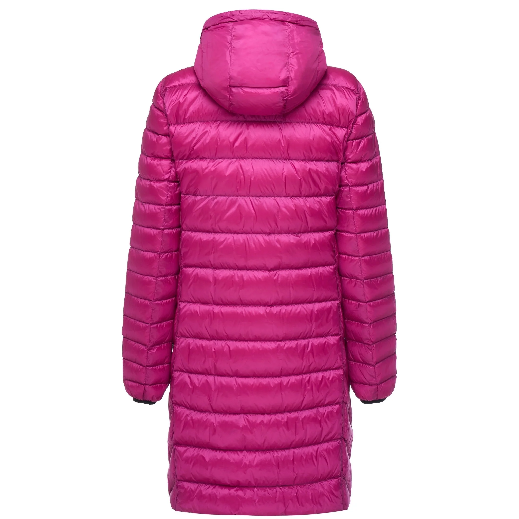 Arnie Reversible Puffer Down Coat - Black/Rose Violet - Image 6