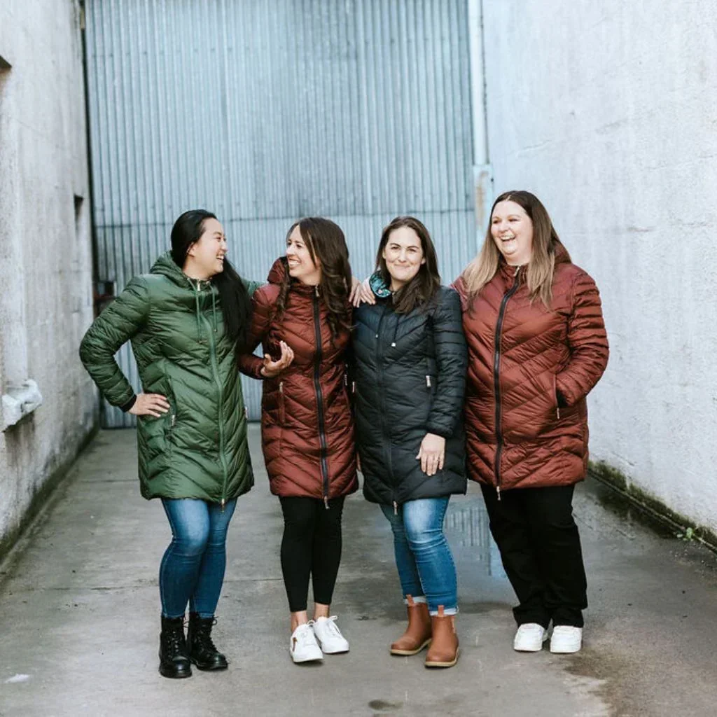 Arnie Women's 90/10 Reversible Down Coat - Black/Cabernet - Image 11