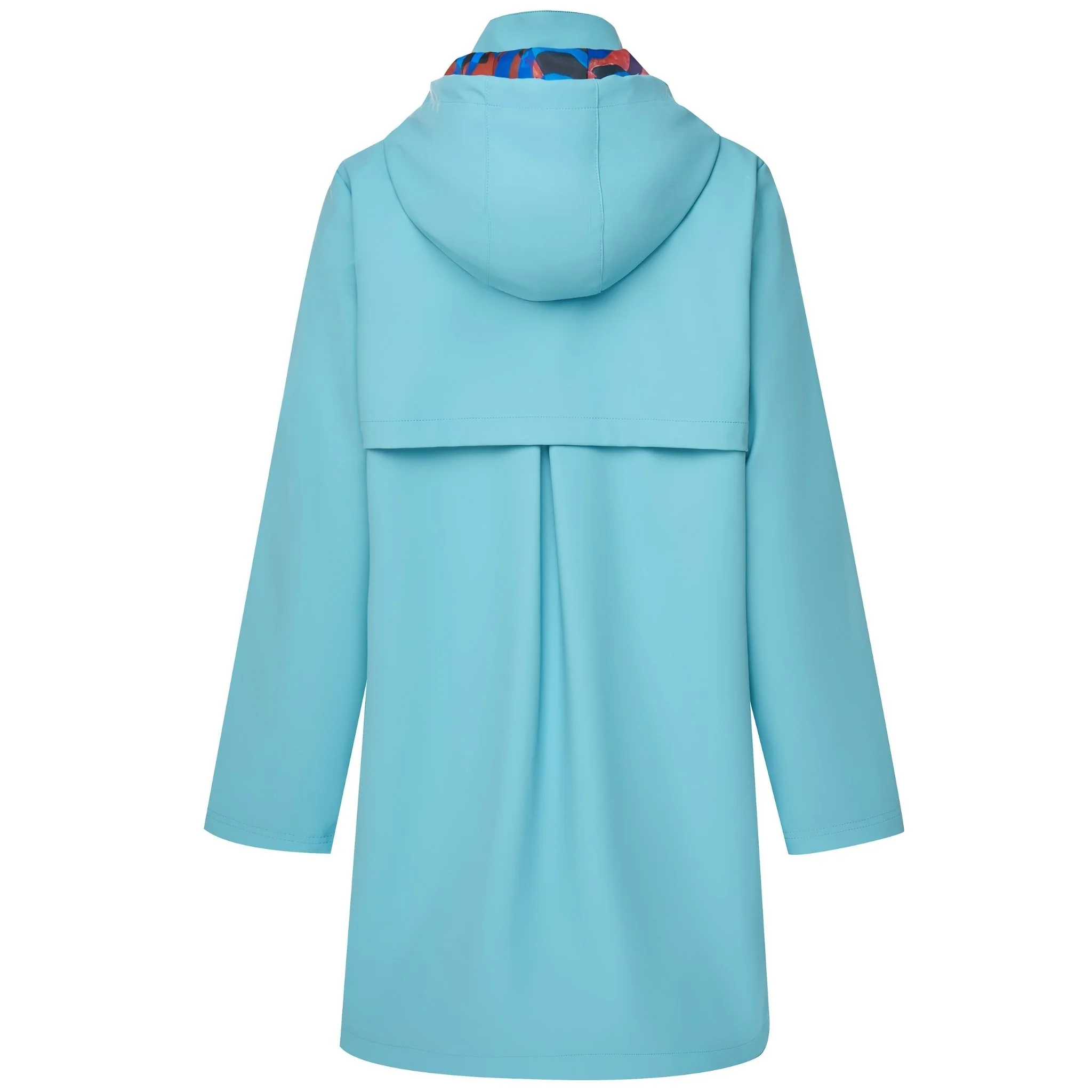 Billie Raincoat - Aqua/Evie Aqua Trails - Image 4