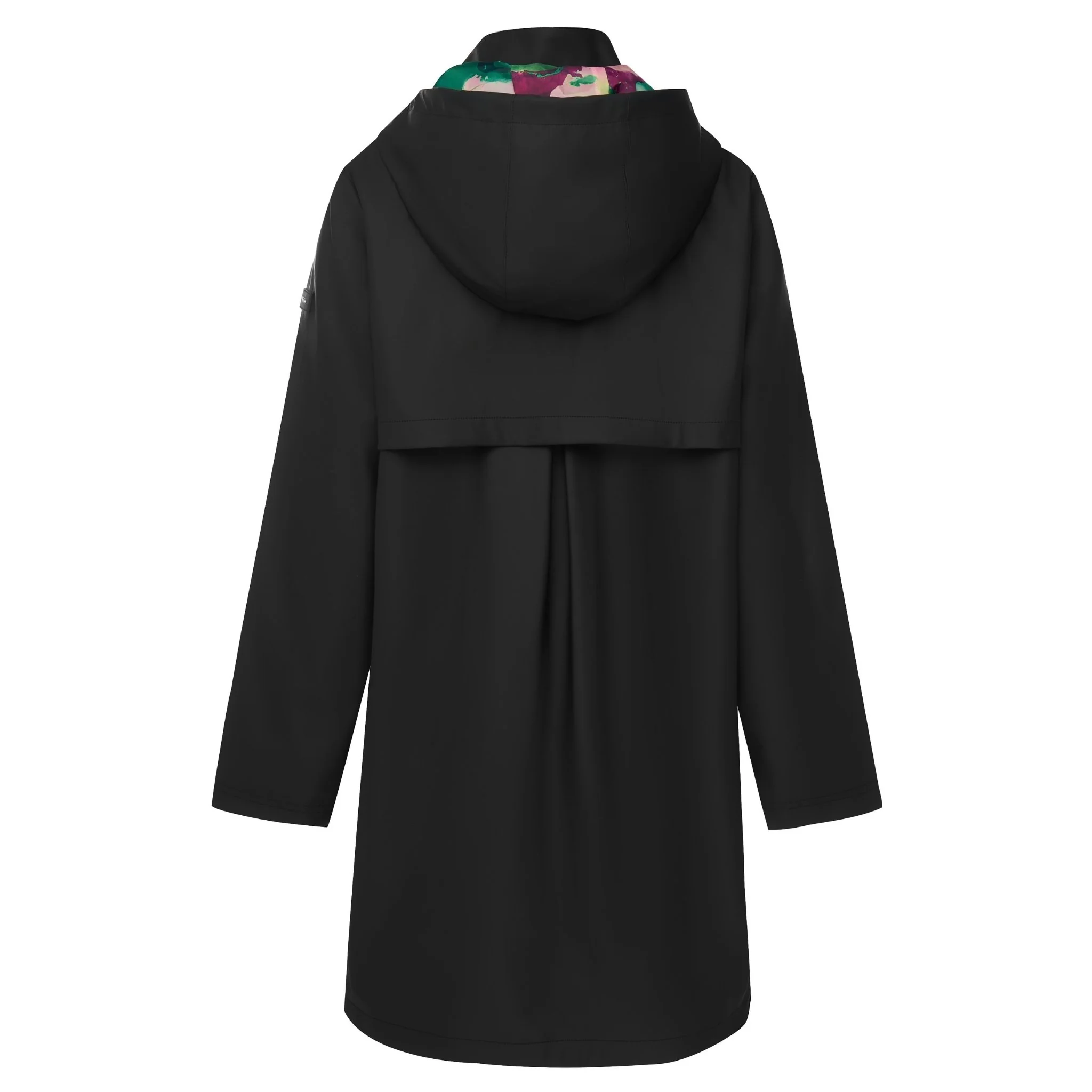 Billie Raincoat - Black/Evie Marble - Image 5