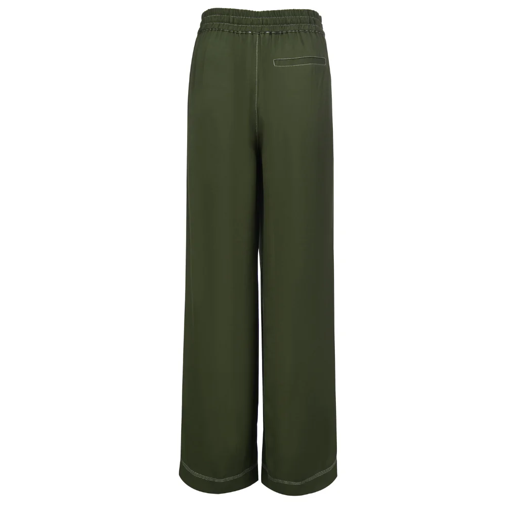 Bowie Women's Viscose Blend Pants - Bonsai Green - Image 6