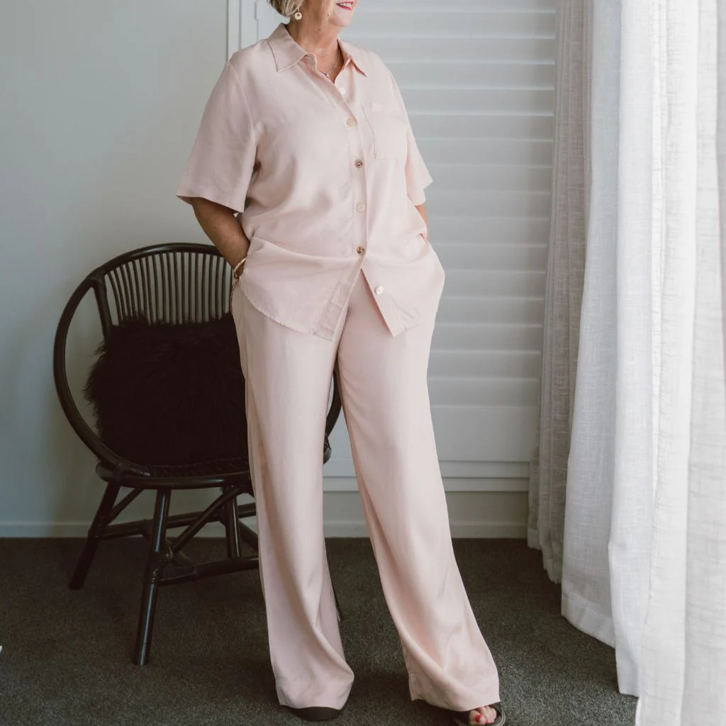 Bowie Women's Viscose Blend Pants - Dusty Rose - Image 3