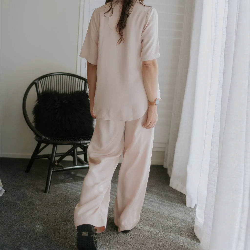 Bowie Women's Viscose Blend Pants - Dusty Rose - Image 4