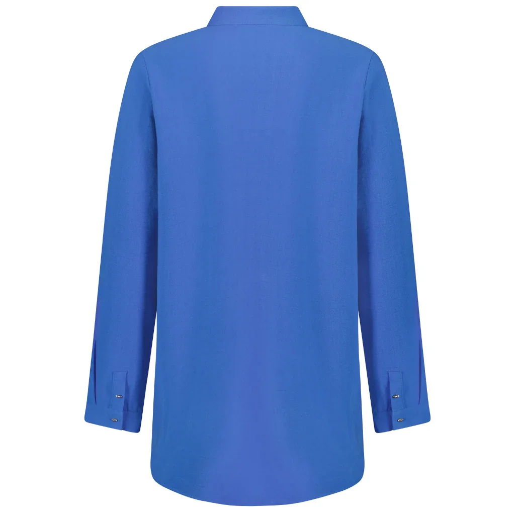 Casey Women's Viscose Shirt - Cornflower - Image 3