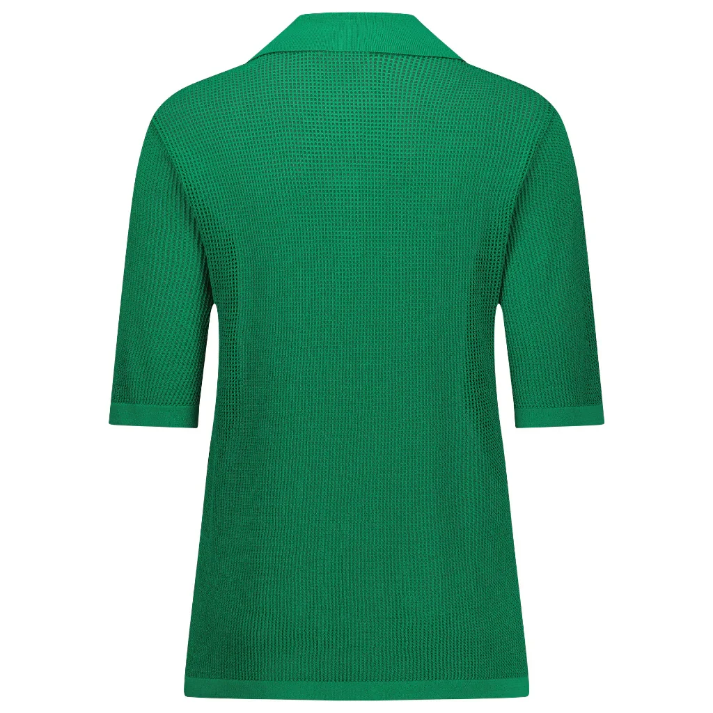 Cedar Women's Button Up Tee - Shamrock - Image 3