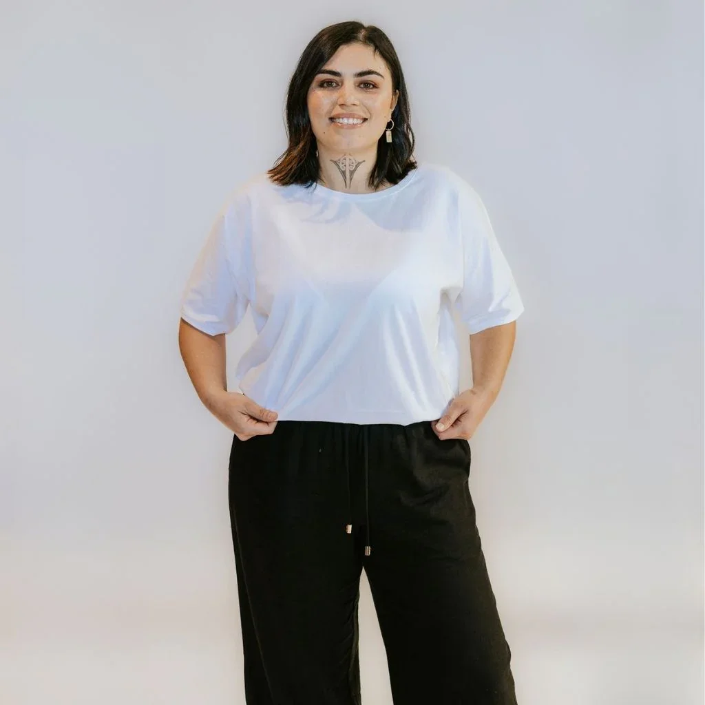 Charlotte Women's Cotton Tee - White - Image 2
