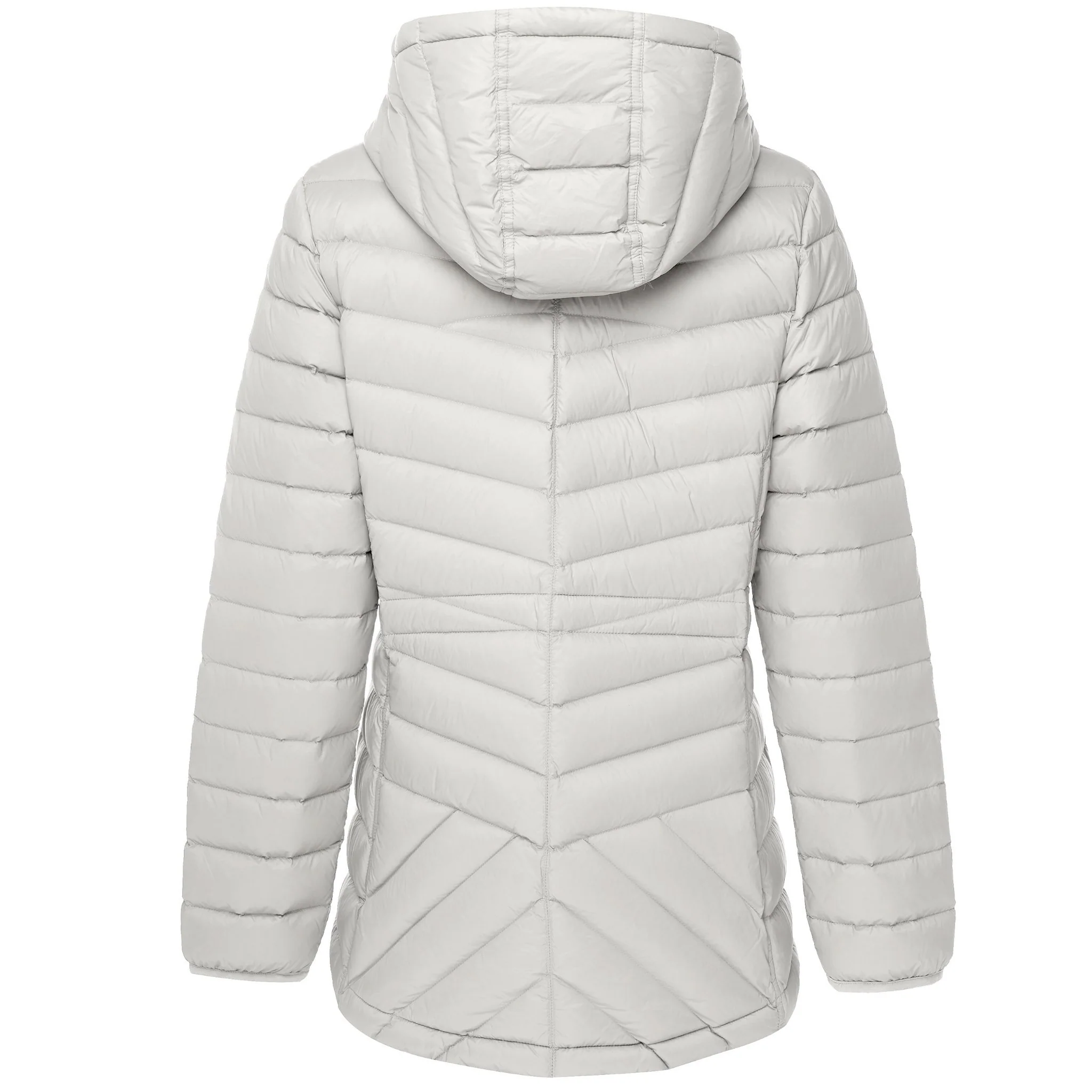 Cushla Packable Puffer Down Jacket - Silver - Image 3