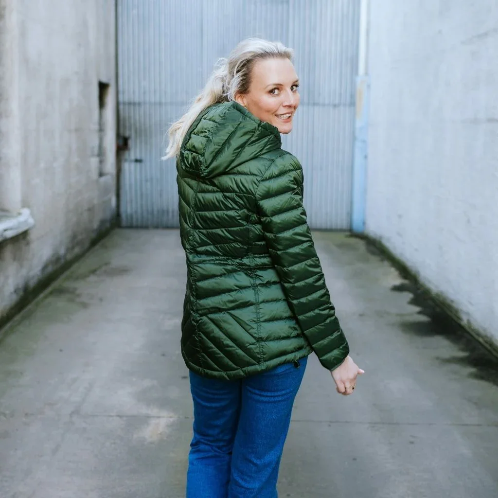 Cushla Women's 90/10 Packable Down Jacket - Cypress - Image 7