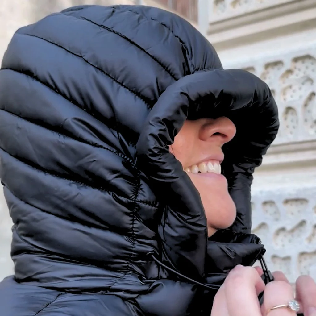 Denver Polyfill Puffer Jacket - Navy - Image 6