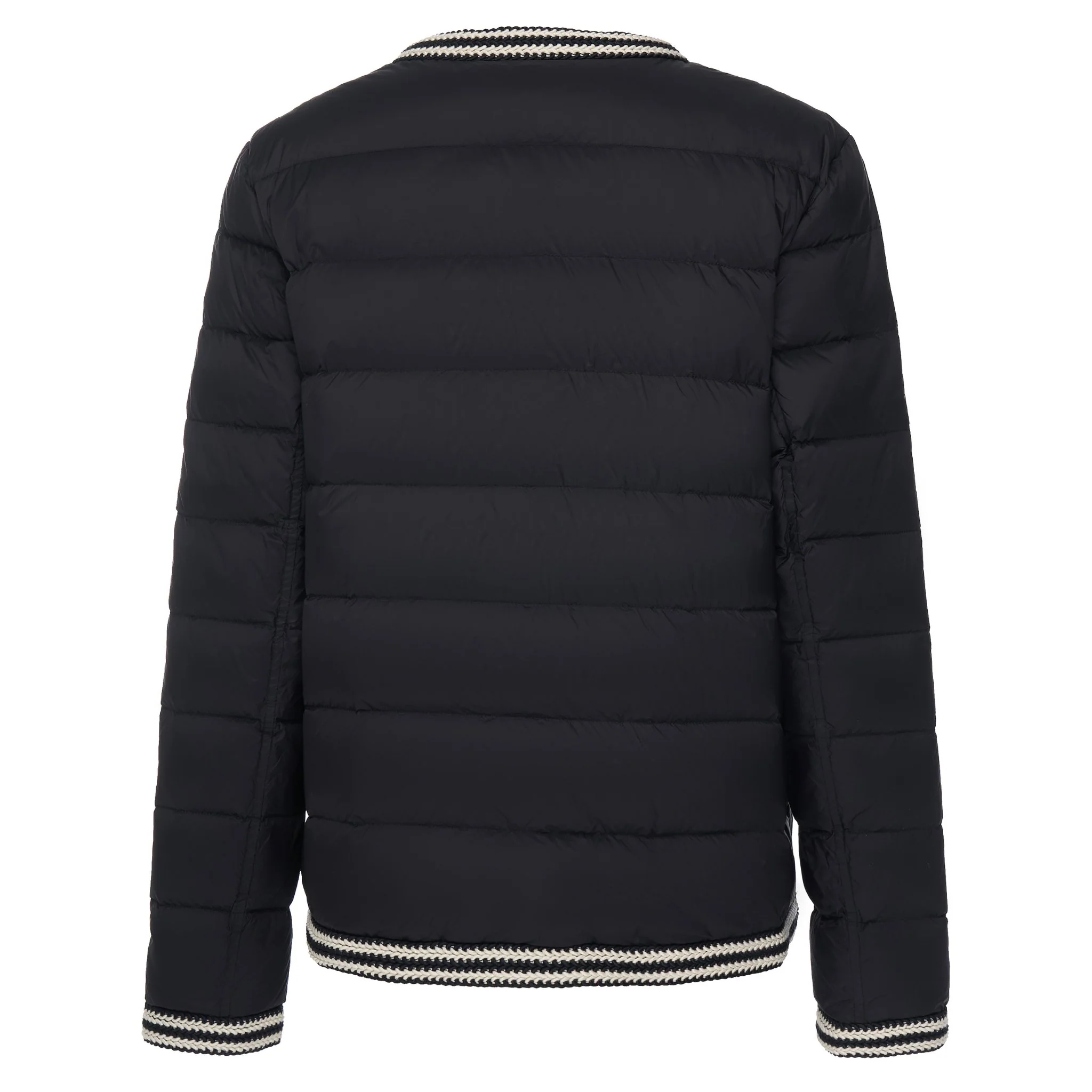 Fern Puffer Down Jacket - Black - Image 3