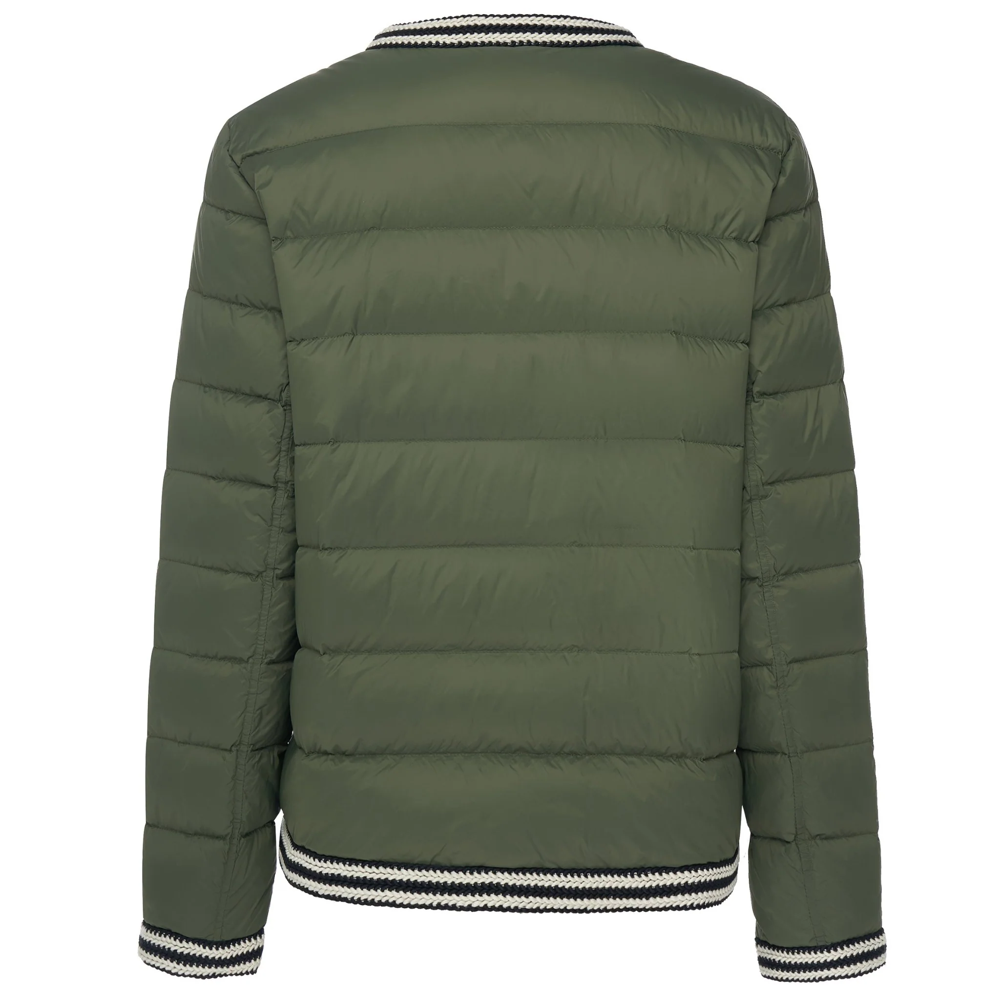 Fern Puffer Down Jacket - Olive Green - Image 3