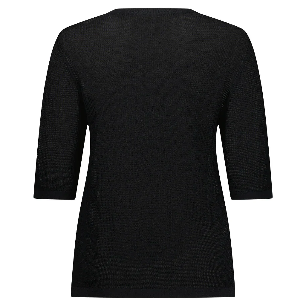 Florence Women's Short Sleeved Crew - Black - Image 4