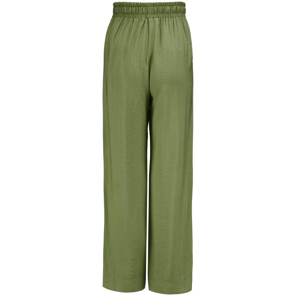 Indiana Women's Wide Leg Pants | Bonsai Green - Image 4