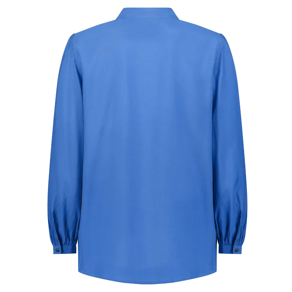 Jade Women's Cupro Blouse - Cornflower - Image 4