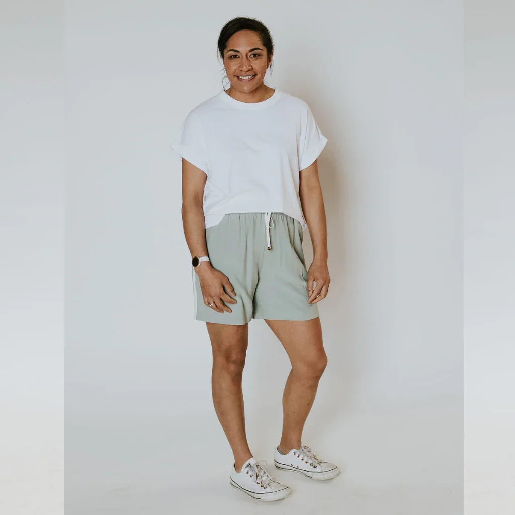 Jane Women's Viscose Shorts - Slate Grey - Image 4