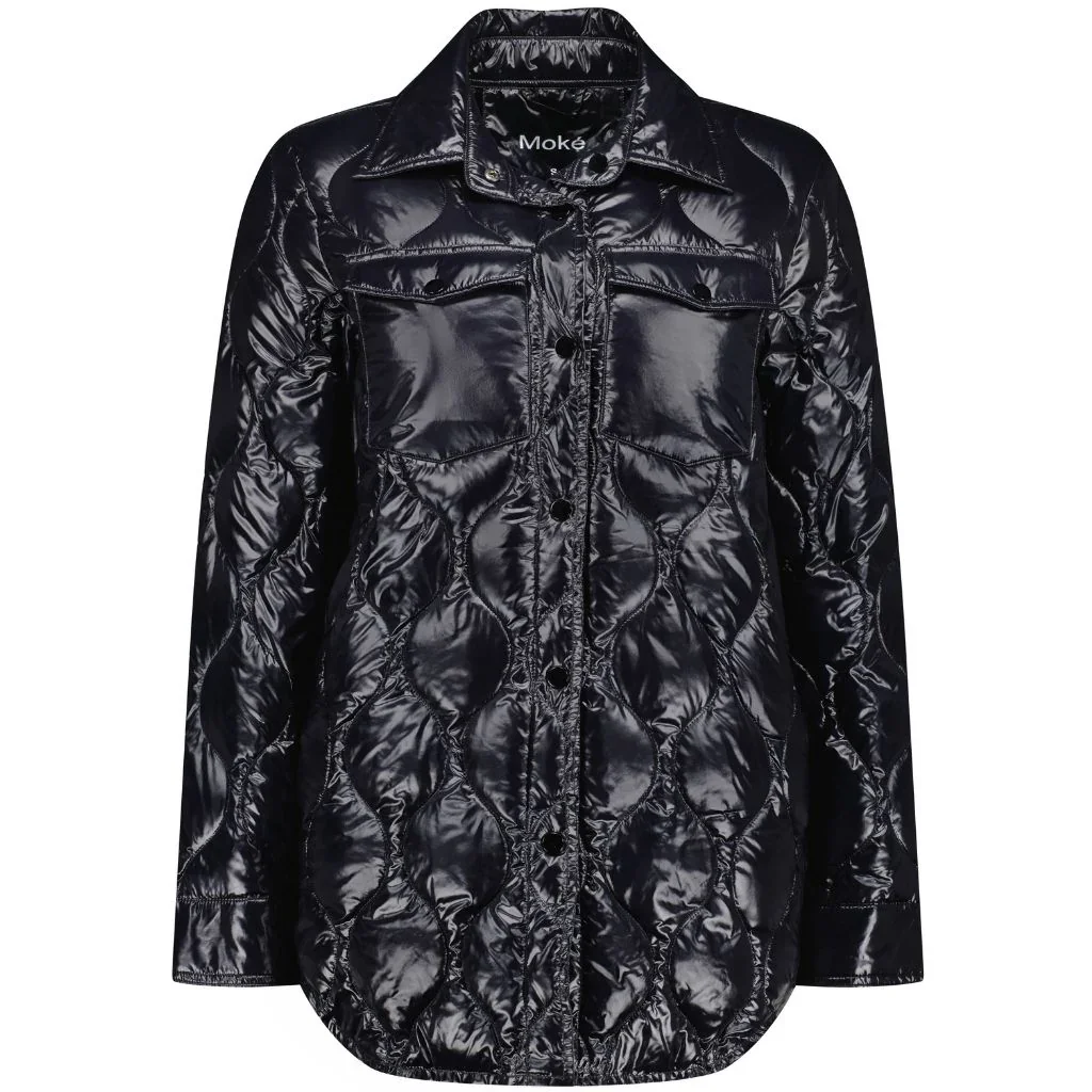 Jess Women's 90/10 Down Quilted Jacket - Black