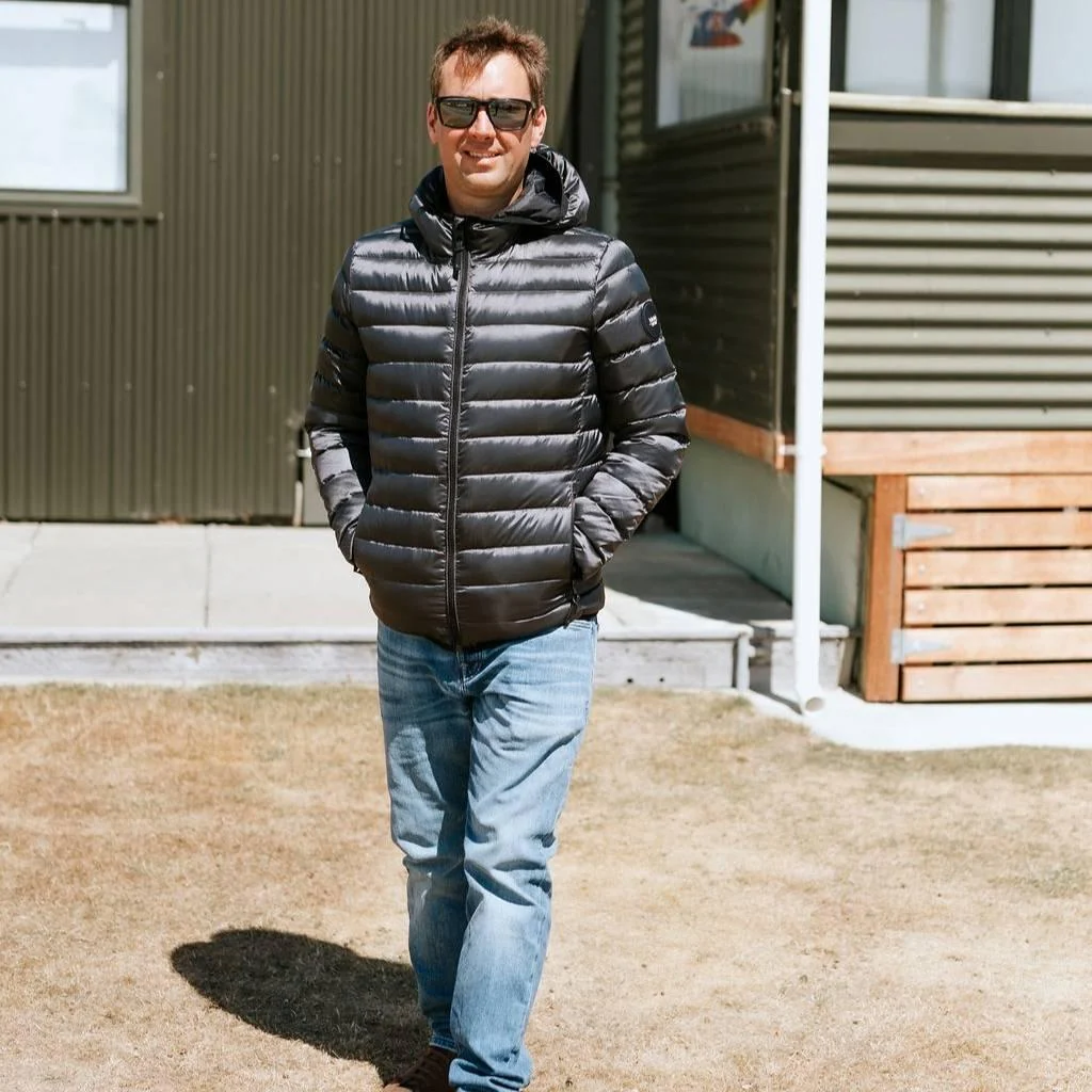 Jimmy Men's 90/10 Packable Down Jacket - Slate - Image 3