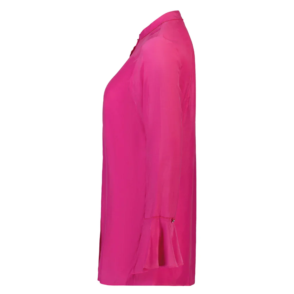 Joleen Women's Cupro Blouse - Flamingo - Image 4