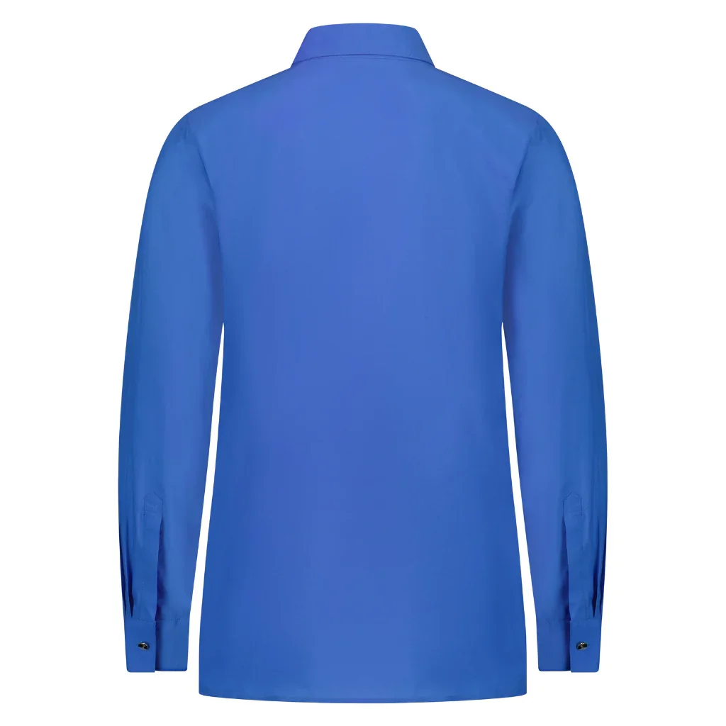Katie Women's Cupro Blouse - Cornflower - Image 2