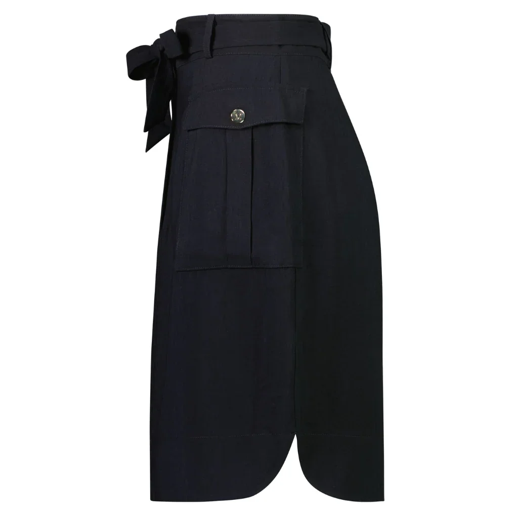 Lanii Women's Mid Length Skirt - Black - Image 2