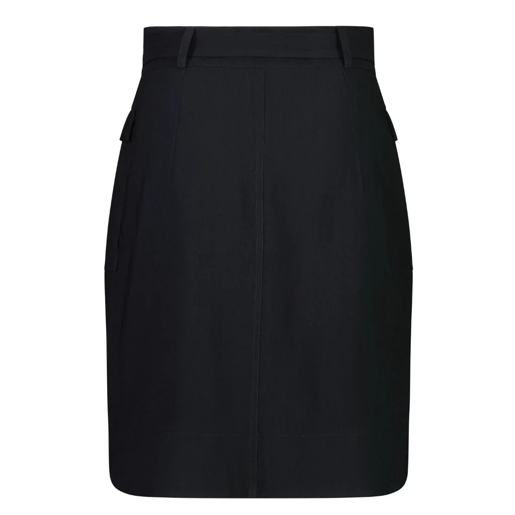 Lanii Women's Mid Length Skirt - Black - Image 3