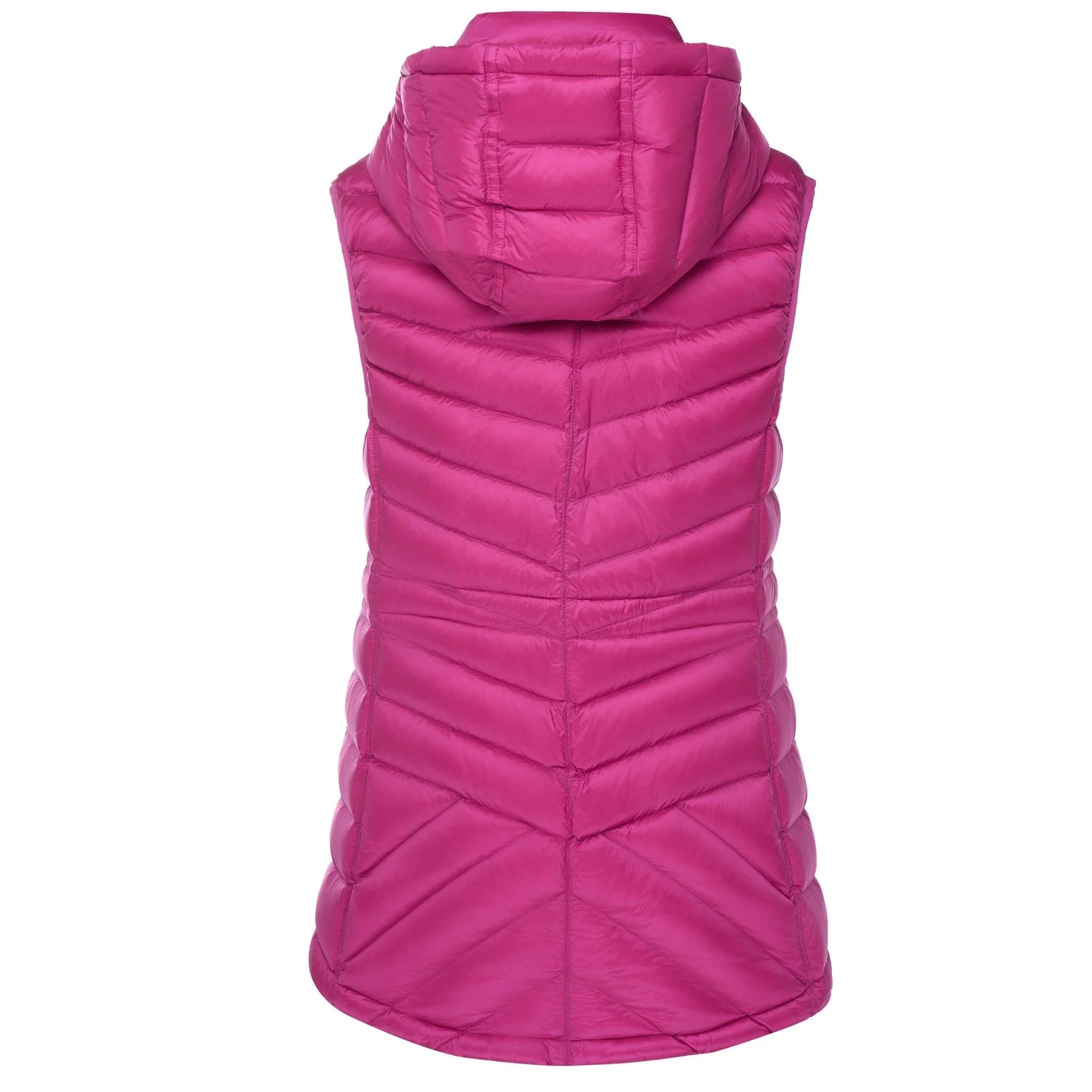 Mary-Claire 90/10 Packable Puffer Vest - Rose Violet - Image 3