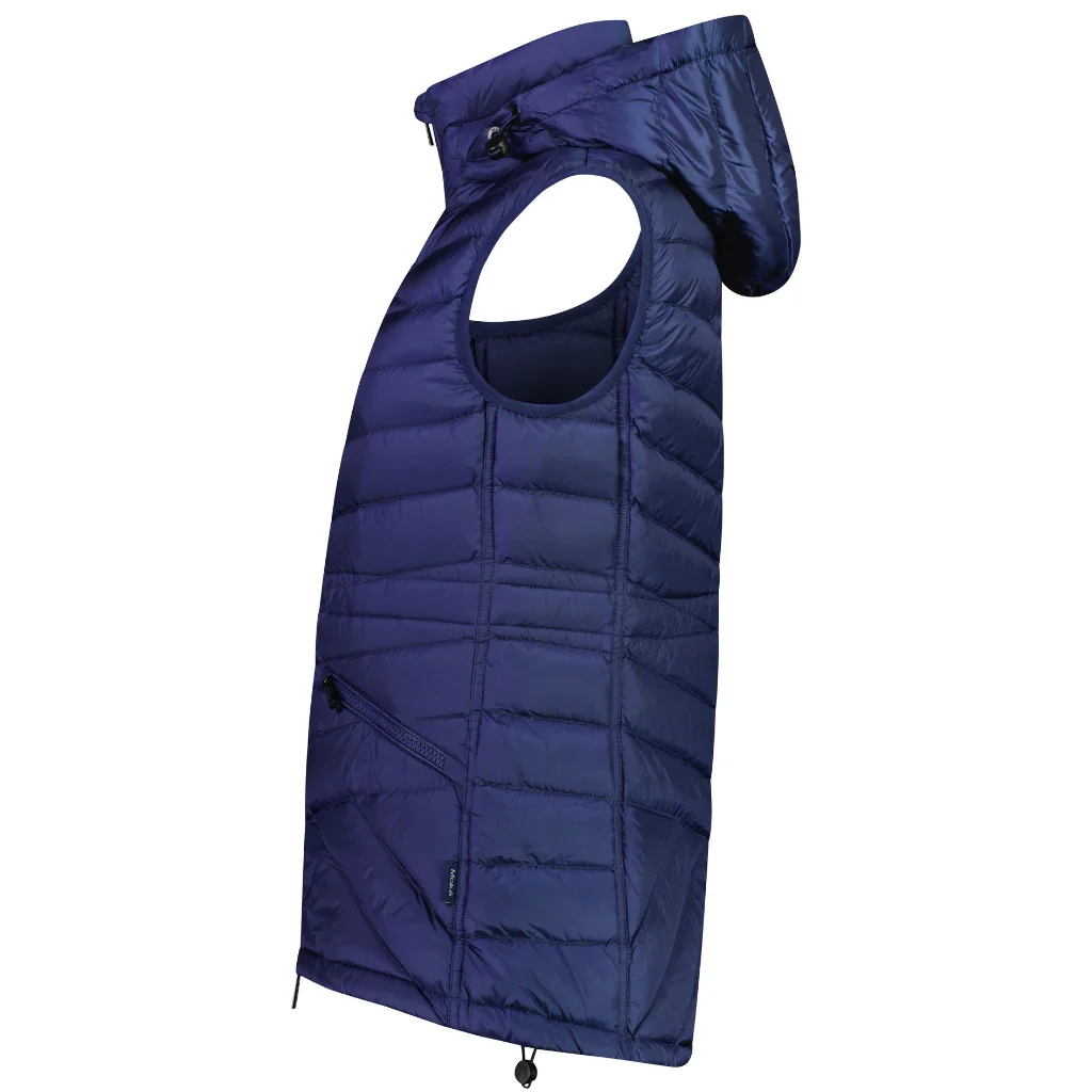 Mary-Claire 90/10 Packable Down Vest - Moonlight - Image 7