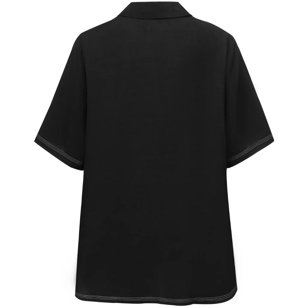 Missy Women's Viscose Blend Shirt - Black - Image 7