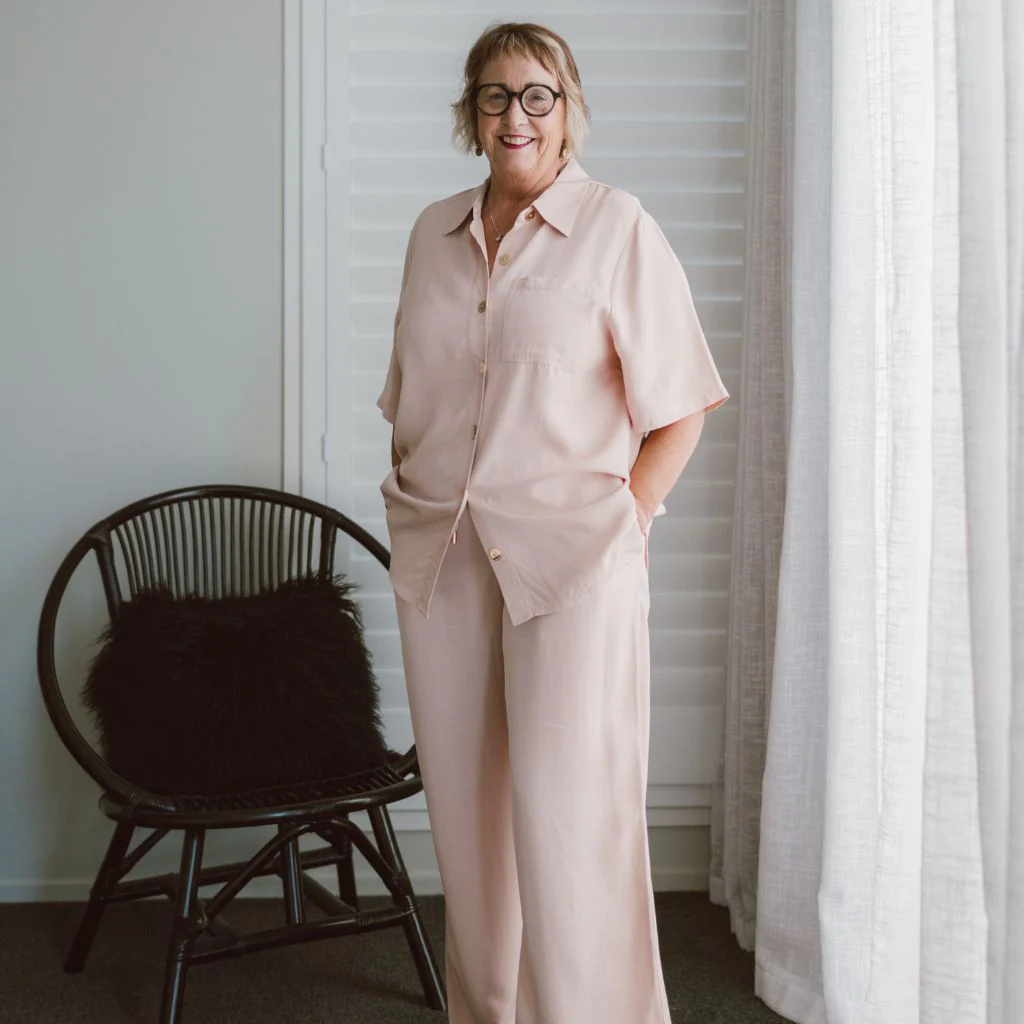 Missy Women's Viscose Blend Shirt - Dusty Rose - Image 5