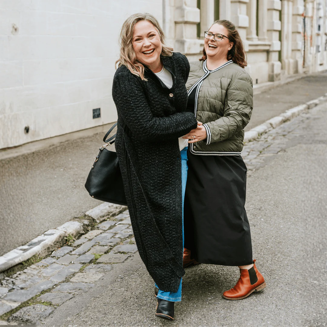 Naomi Long Knit Coatigan - Black - Image 4