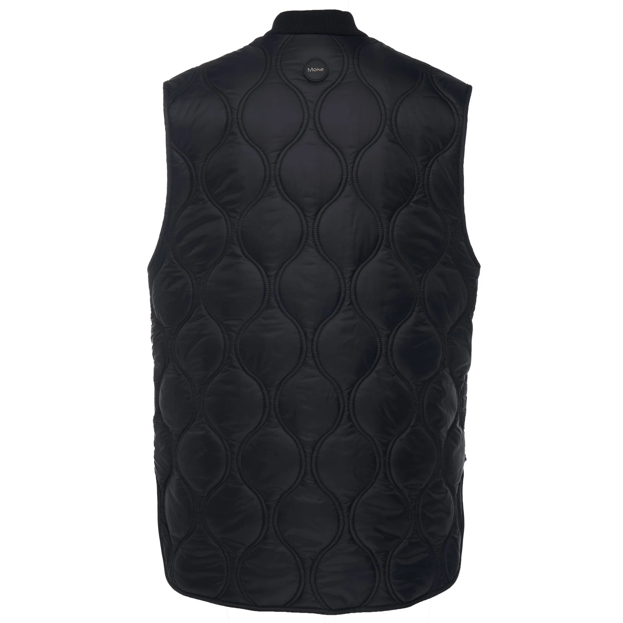 Neve Quilted Vest - Black - Image 4