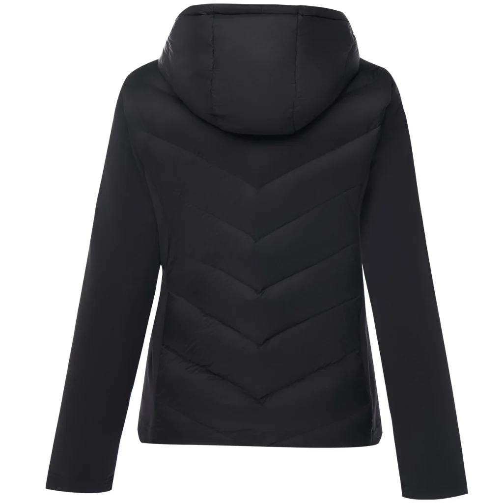 Olive 90/10 Packable Down Puffer Jacket - Black - Image 3