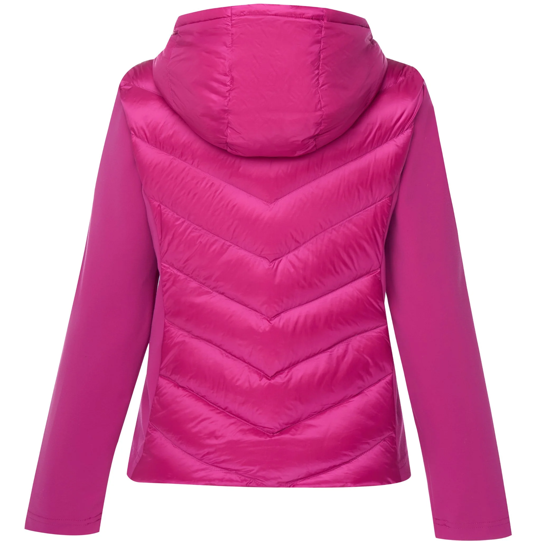 Olive 90/10 Packable Down Puffer Jacket - Rose Violet - Image 3