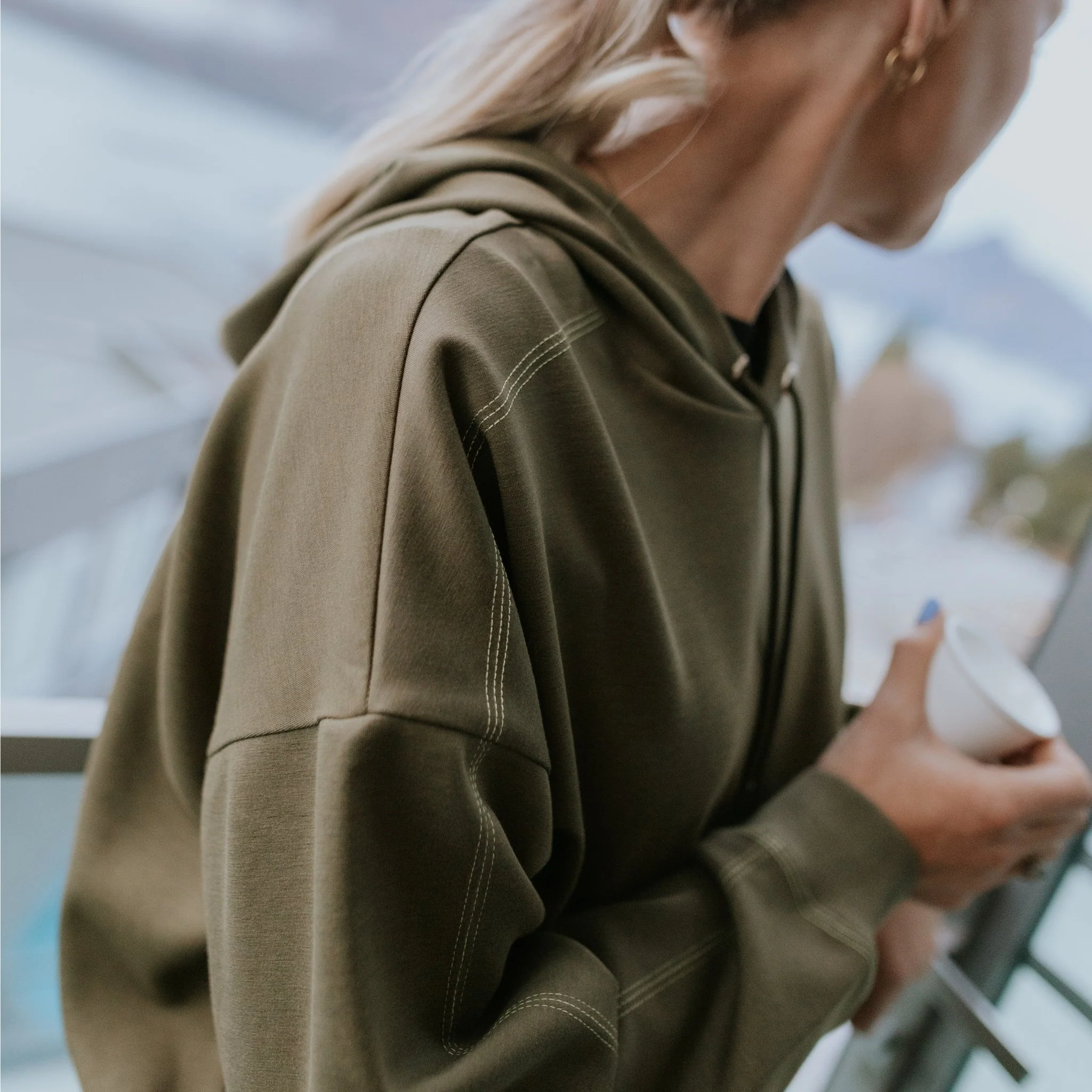 Posie Hoodie - Bonsai - Image 4