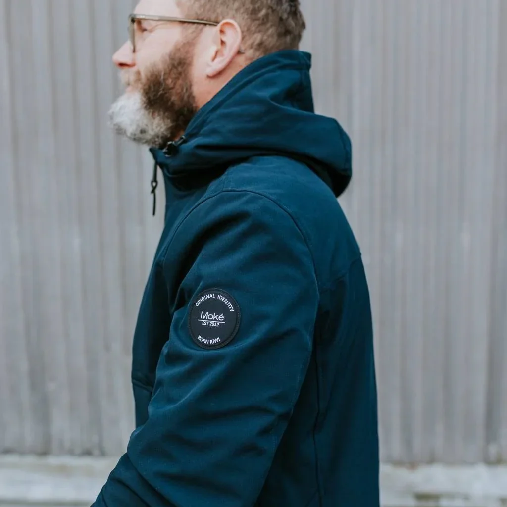 Remy Men's Softshell Jacket - Navy - Image 3