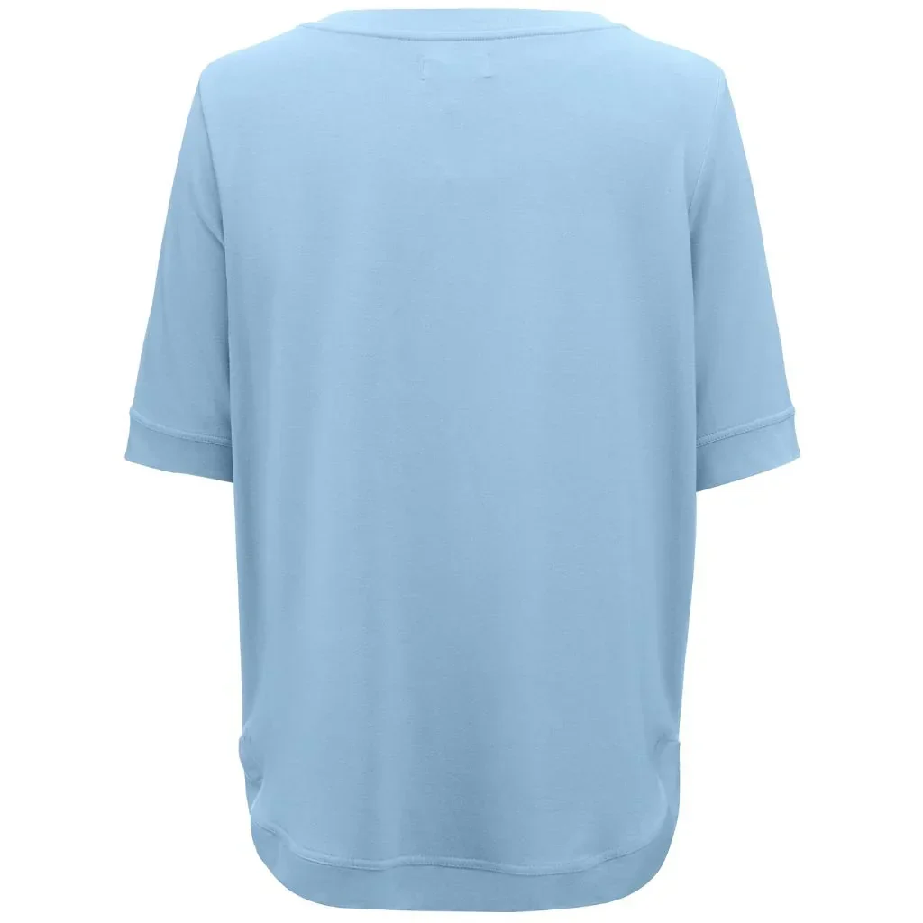 Ruby Women's Modal Tee |  Ice Blue - Image 2