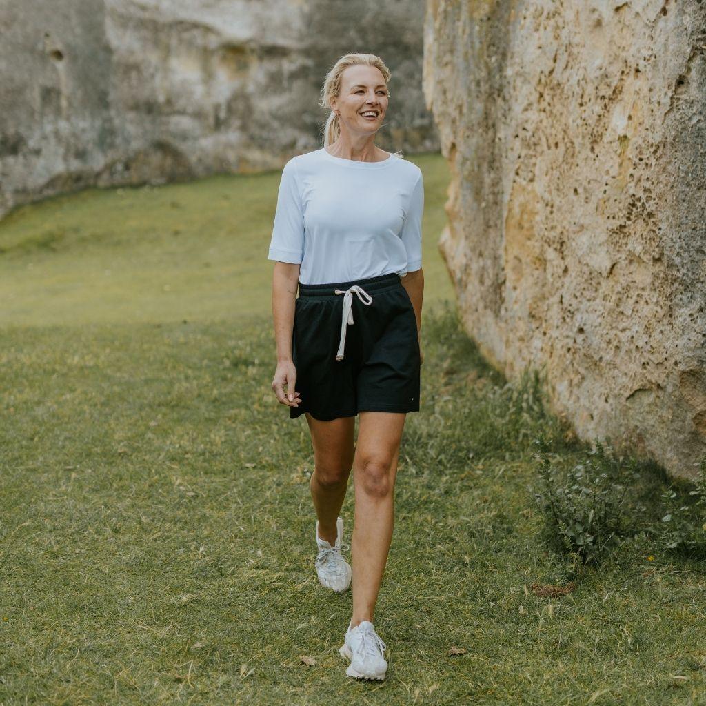Ruby Women's Modal Tee |  Ice Blue - Image 3