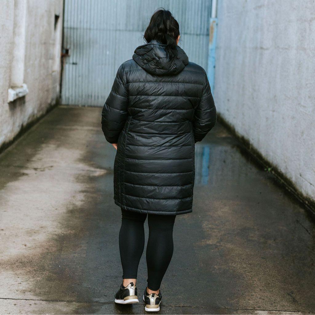 Sarah Women's 90/10 Packable Down Coat -Black - Image 7