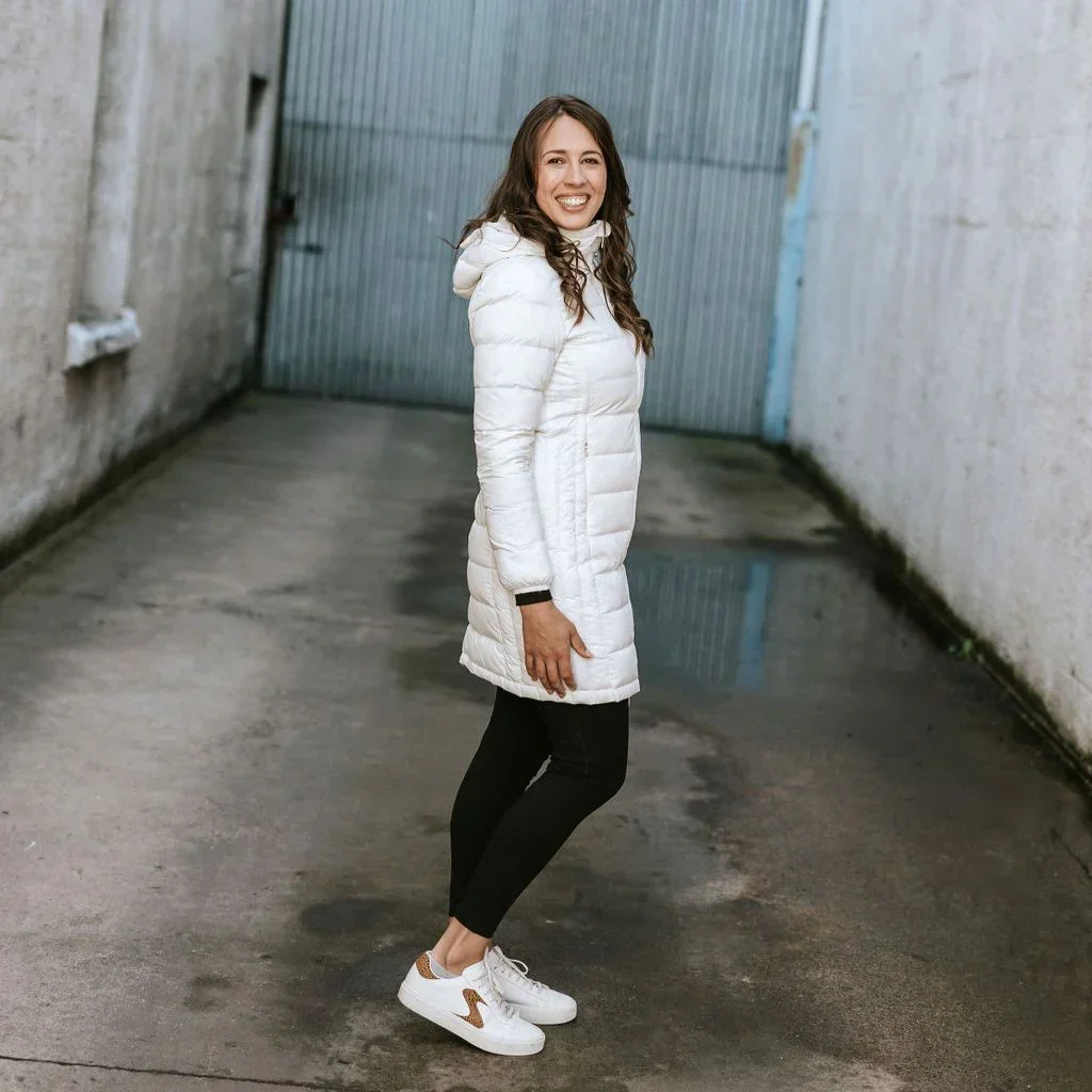 Sarah Women's 90/10 Packable Down Coat - Cream - Image 8