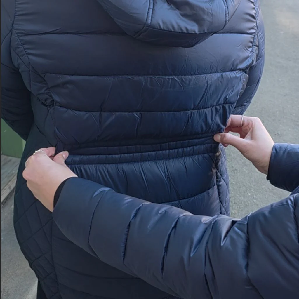 Seattle Polyfill Puffer Coat - Black - Image 6