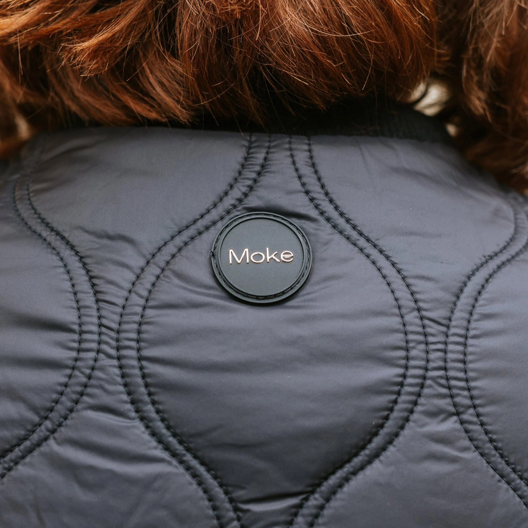Talei Quilted Bomber Jacket  - Black - Image 6