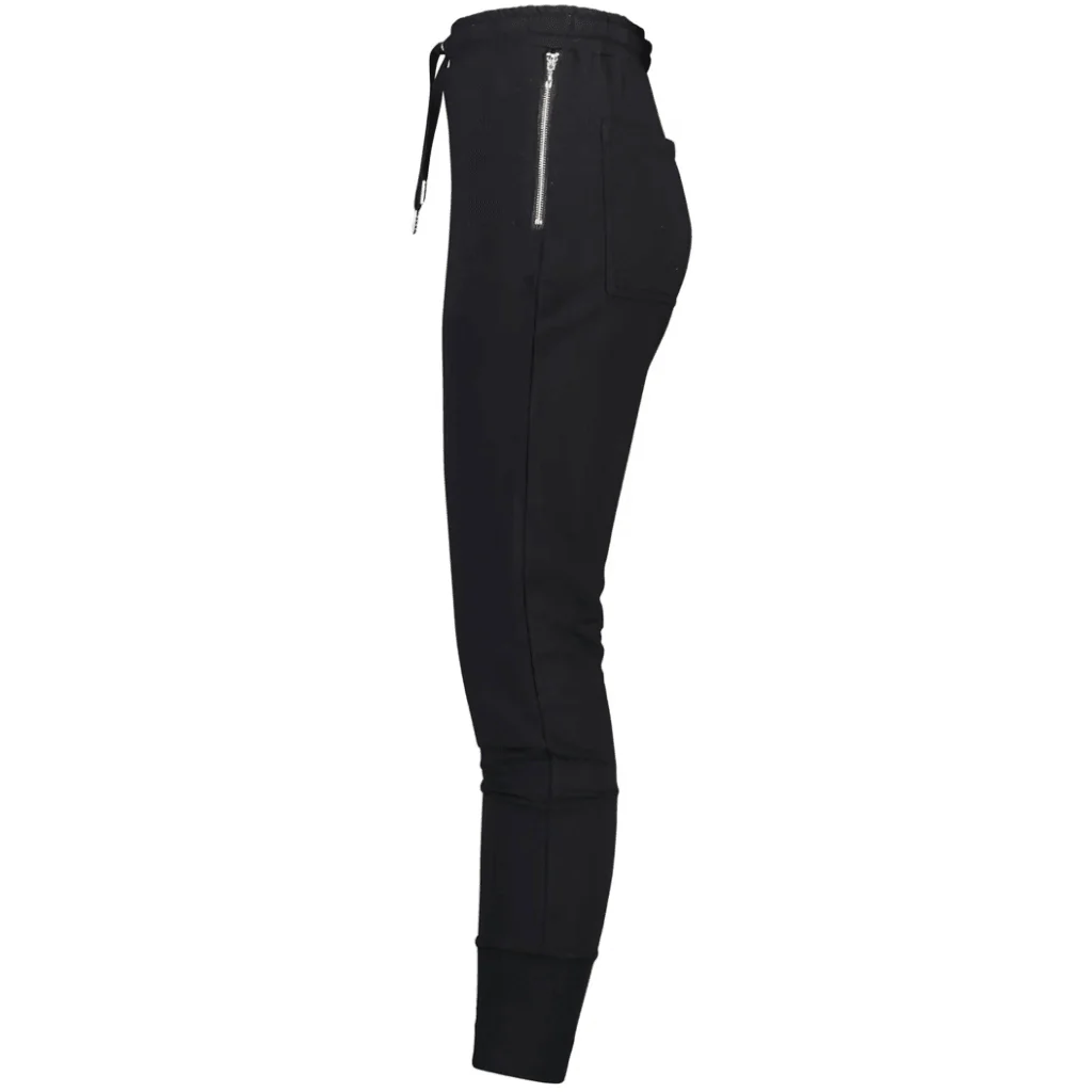 Violet Women's Modal Jogger Pants - Black - Image 2