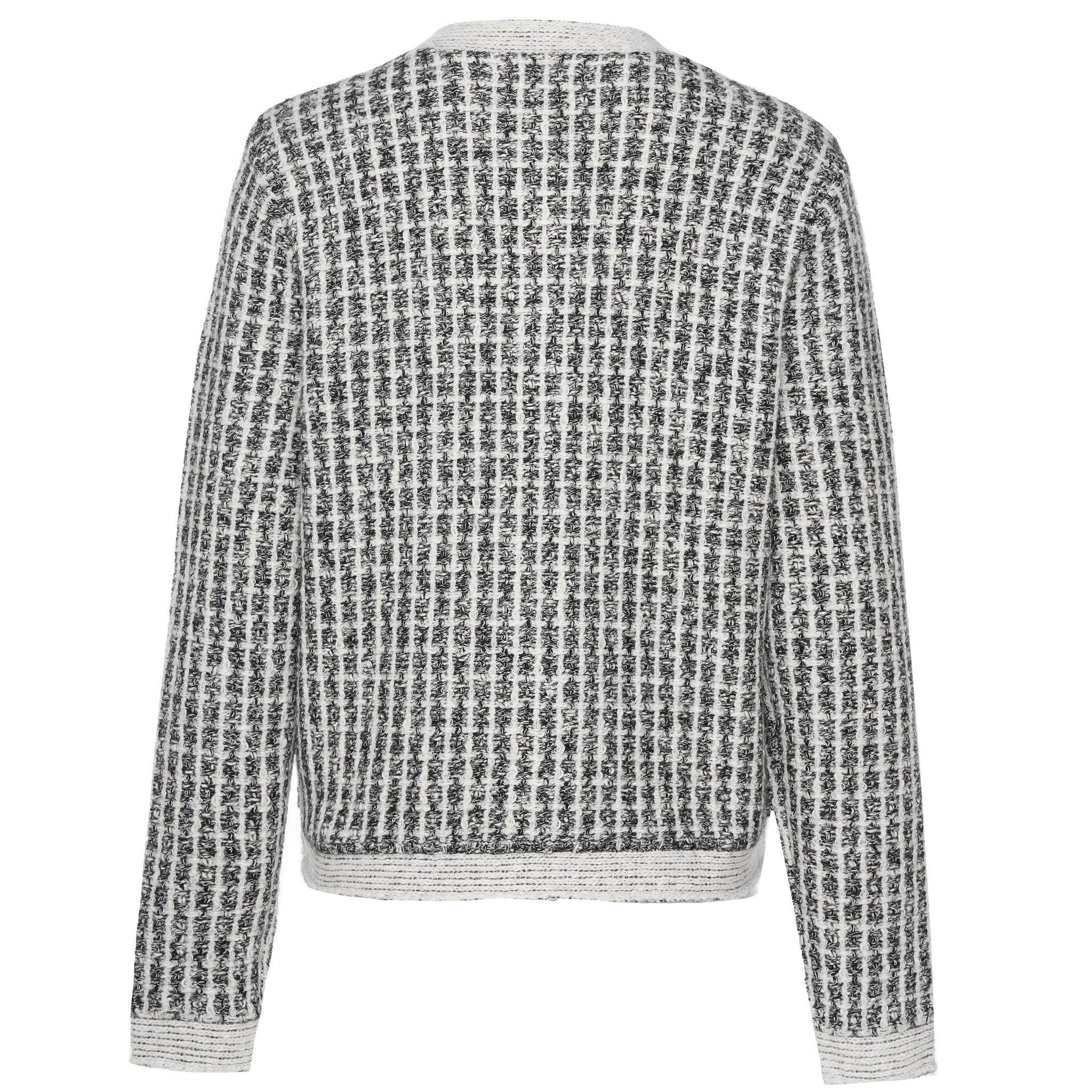 Vivian Cardigan - White Check - Image 3